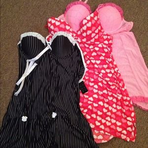 Bundle of 3 lingerie tops- **TRADED**