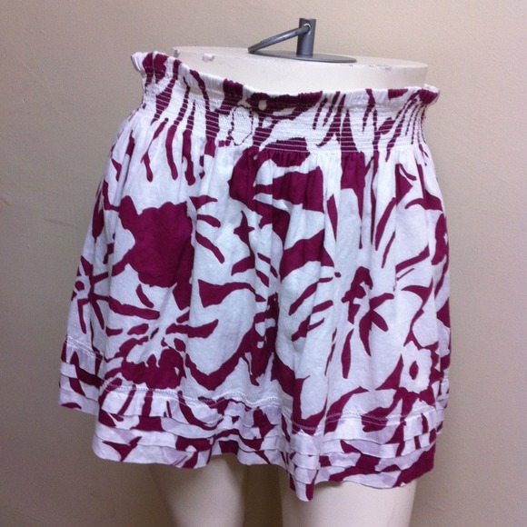 Sold.   Floral skirt