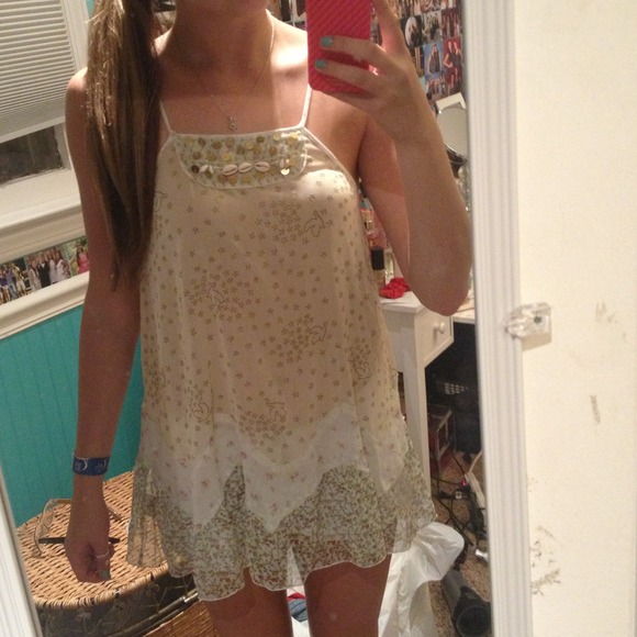 Free people long tank/dress!