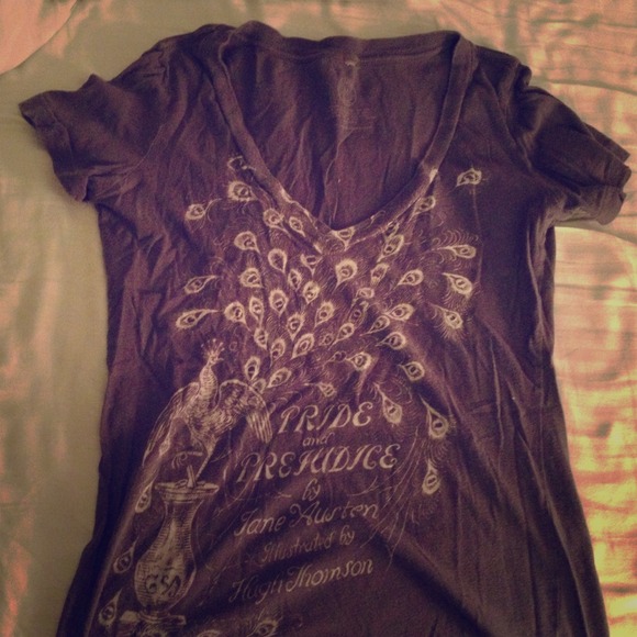Grey v neck