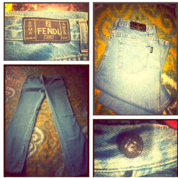 denim FENDI blue jeans💥SALE Tonight ONLY - Picture 3 of 3