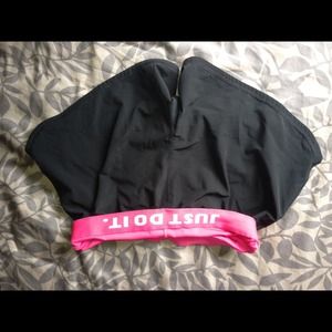 💟SOLD! BUNDLED💟Black and hot pink Nike shorts