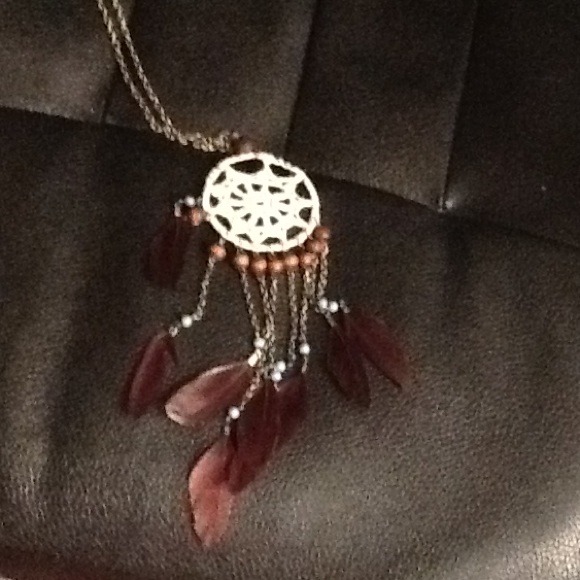 Dream catcher necklace