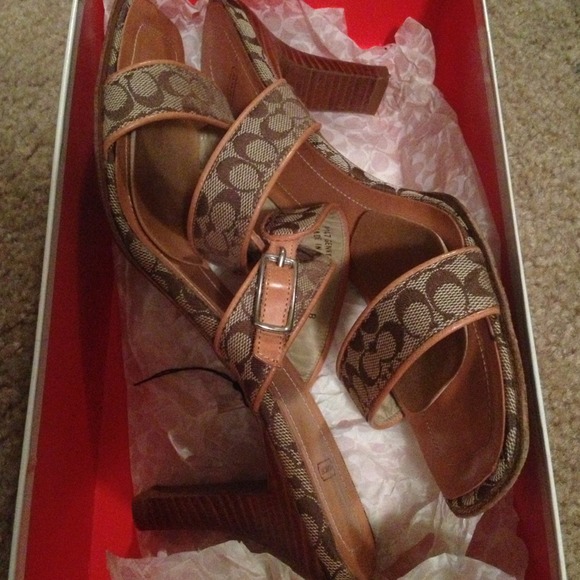 AUTHENTIC Coach shoes with original box