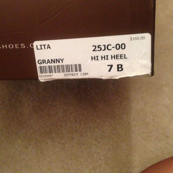 Jeffrey Campbell Lita Orange and red Size 8 - Picture 2 of 3