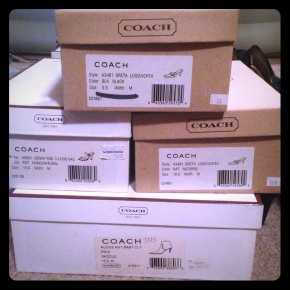 Coach shoes!