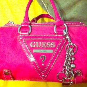 Hot pink mini handbag **hold for @aguzmanvaldez**