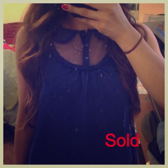 ⛔Bundled: Lola cobalt blue sleeveless top