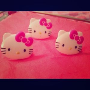 Fun Hello Kitty Rings