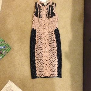 Knee length dress from Anthropologie