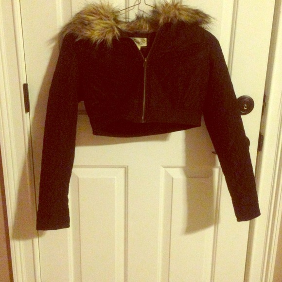 🚫SOLD🚫*****Semi leather jacket