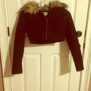 🚫SOLD🚫*****Semi leather jacket
