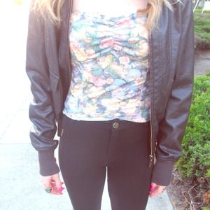 Brand new Floral croptop