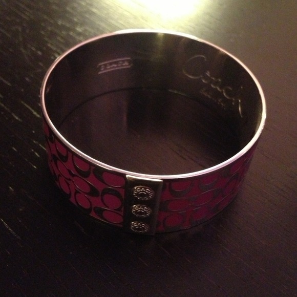 Coach Jewelry - Authentic Coach Bangle Purple Signature