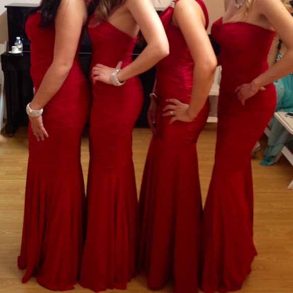 ❤🎉SALE🎉🎉Red prom/bridesmaid dress!!!
