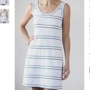 L'Etoile Sport piqué stripe dress. NOW $100