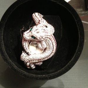 (Authentic) Croton Crystal Dragon Bangle Watch
