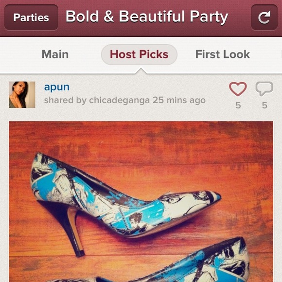 ๐ดSOLD๐ด๐HP!๐Comic Book Heels ๐ - Picture 2 of 3