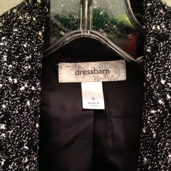 ⚡Reduced⚡New dress barn Sm black/white suit set - Picture 2 of 3