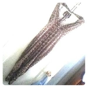 Cheetah Catsuit with back out