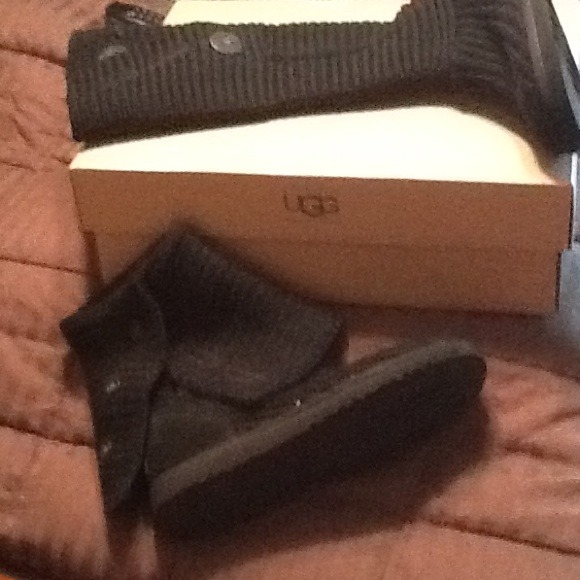 RESERVED! Might as well be new! Black UGGs