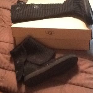 RESERVED! Might as well be new! Black UGGs