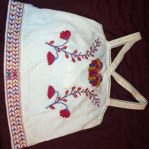 American eagle tied tank top.