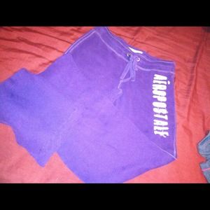 Aeropostale sweat pants.