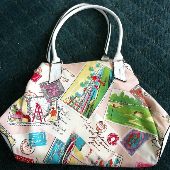 Liz Claiborne Colorful Patterned Purse