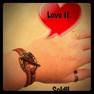 My new good luck bracelet. Thanks again. I love it