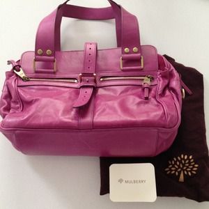 Mulberry Mabel Bag - Raspberry