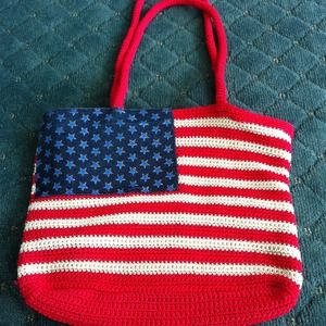 American Flag Purse