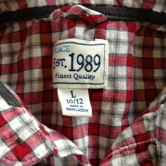 Boys button down flannel - Picture 2 of 2