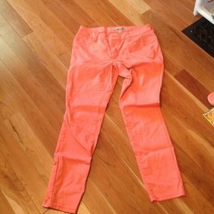 Coral colored pants