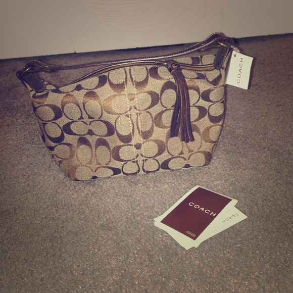 Authentic Coach Top Handle Purse