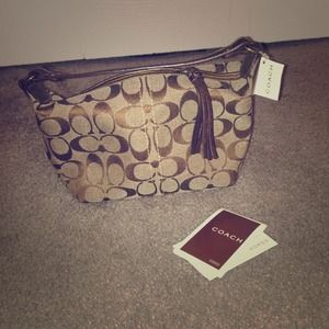 Authentic Coach Top Handle Purse