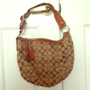RESERVED brown AUTHENTIC Coach purse