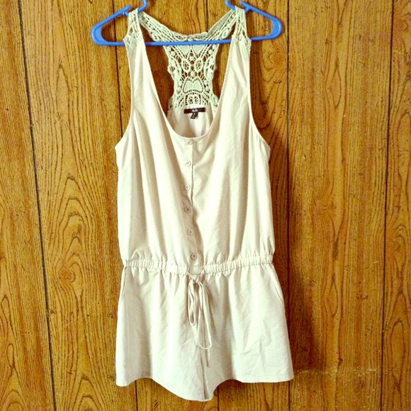 Tan/nude one piece shorts!
