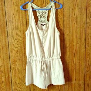 Tan/nude one piece shorts!