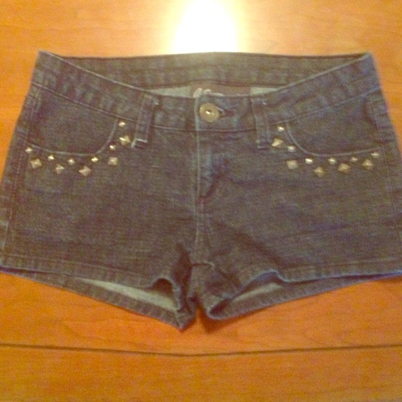 City Streets denim shorts