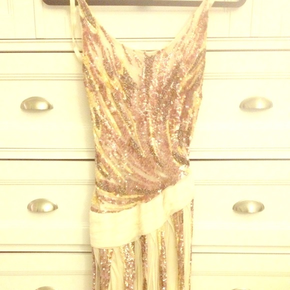 PARTY FANCY SEQUIN LONG DRESS! Jovani