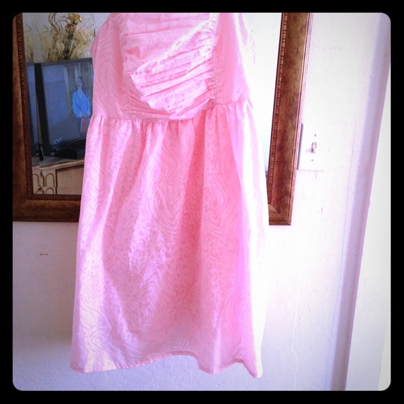 Torrid Pink reversible strap dress size 16