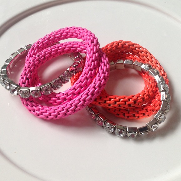 NEON STRETCHY BLING BRACELETS🔥HOT SUMMER PIECE🔥