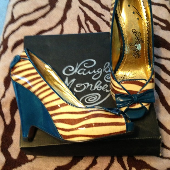 Shoes - Naughty Monkey platforms