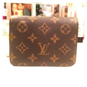 Louis Viutton wallet real leather Repli.