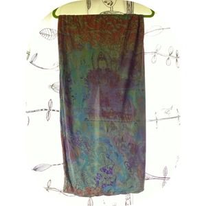 Beautiful zen Buddha skirt!