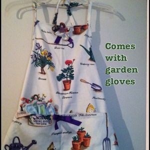 🔵For all you gardeners here's an apron you"ll❤