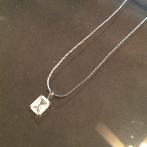 Simple CZ Chain Necklace