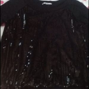 💝Reserved💝  Long Sleeve Sequined Top