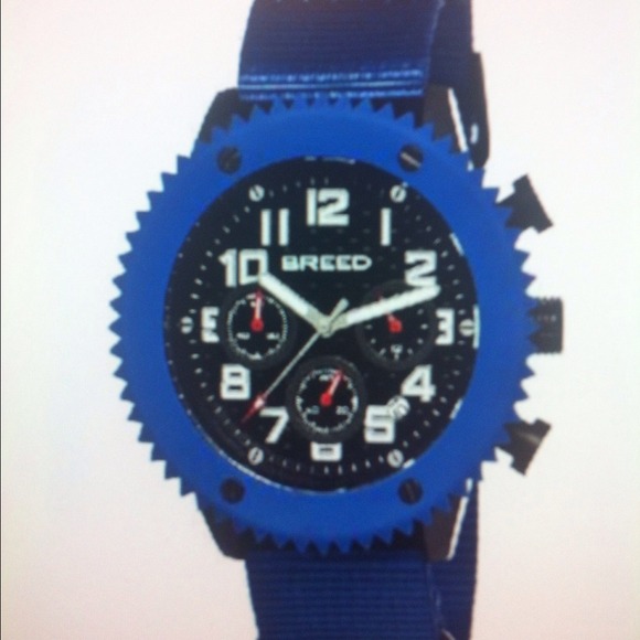 Breed 1502 Decker Watch - Blue - Picture 1 of 3